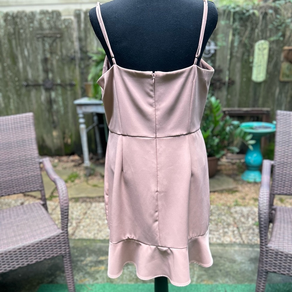 Gianni Bini Soft Blush Spaghetti Strap Dress - Picture 4 of 6